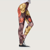 Rozen naadloos Leggings (Rechts)