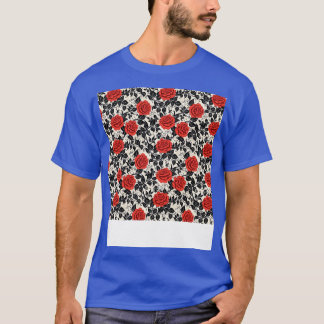 Rozen Naadloos Patroon  Bloembloem Bud Th T-shirt