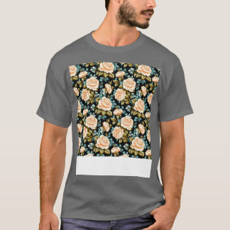 Rozen Naadloos Patroon Bloembloem Bud Th T-shirt