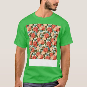 Rozen Naadloos Patroon  Bloembloem Bud Th T-shirt