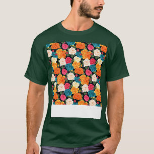 Rozen Naadloos Patroon Bloembloem Bud Th T-shirt