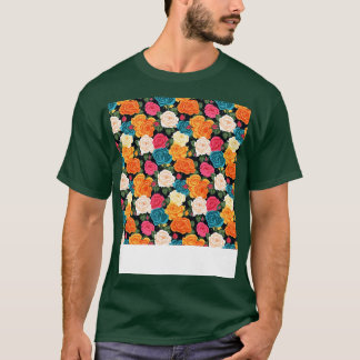 Rozen Naadloos Patroon  Bloembloem Bud Th T-shirt