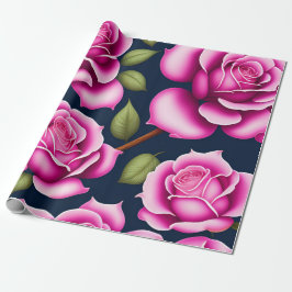 Rozen naadloze patroonValentijnsdag Cadeaupapier