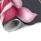 Rozen naadloze patroonverlooppap Valentijnsdag Cadeaupapier (Rol Hoek)