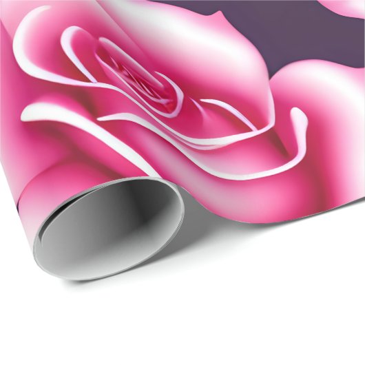 Rozen naadloze patroonverlooppap Valentijnsdag Cadeaupapier (Rol Hoek)