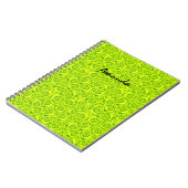 Rozen, neon notitieboek (Linkerzijde)