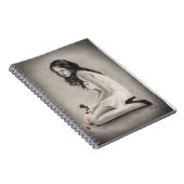 Rozen notebook vergeten notitieboek (Rechterzijde)