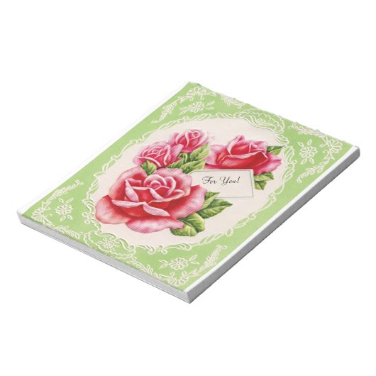  Rozen Notitieblok (Linkerzijde)