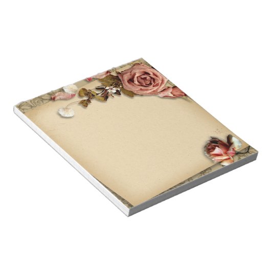 rozen notitieblok (Schuin)