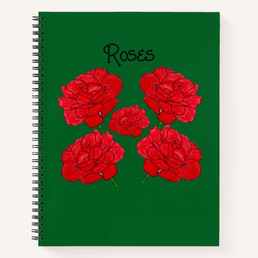 Rozen Notitieboek (Voorkant)