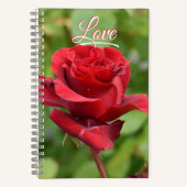 Rozen notitieboek (Voorkant)