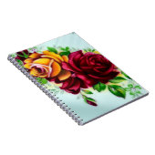 Rozen Notitieboek (Rechterzijde)