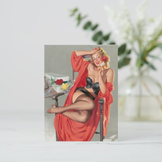 Rozen omhoog briefkaart (Staand voorkant)