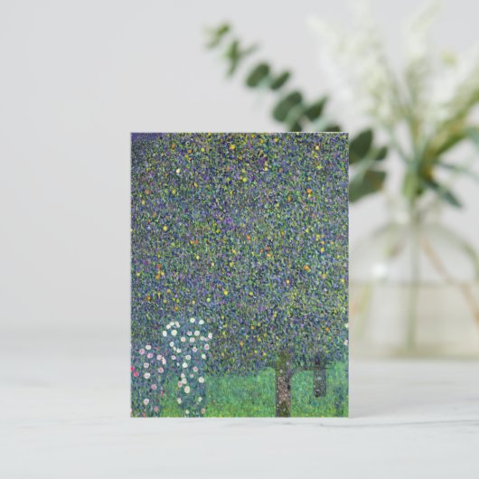 Rozen onder de bomen, c.1905 briefkaart (Staand voorkant)