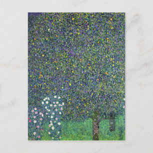 Rozen onder de bomen, c.1905 briefkaart