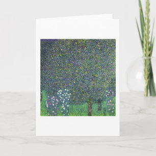 Rozen onder de Bomen, c.1905 Feestdagen Kaart