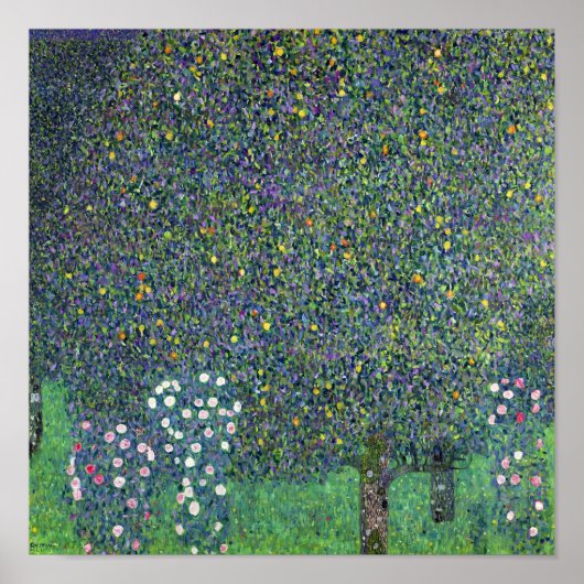 Rozen onder de bomen, c.1905 poster (Voorkant)