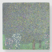 Rozen onder de bomen, c.1905 stenen onderzetter (Voorkant)