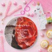 Rozen Onder de Thorns Abe Lincoln 9 inch Papieren Bordje (Feest)