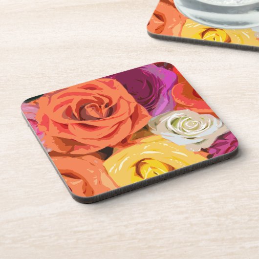 Rozen Onderzetter (Linkerzijde)