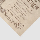 Rozen ontkoppeling Ephemera Tissu Tissuepapier (Detail)