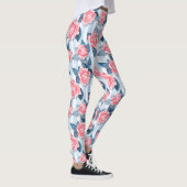 Rozen op blauw leggings (Rechts)