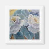 Rozen op blauw magneet (Voorkant)