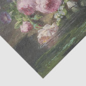 Rozen op de bosvloer door Margaretha Roosenboom Tissuepapier (Detail)