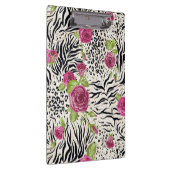 Rozen op dierpatronen klembord (Rechts)