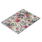 Rozen op dierpatronen notitieboek (Linkerzijde)