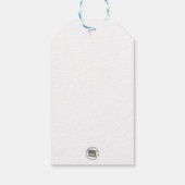 Rozen op een hek Gift Label Cadeaulabel (Achterkant)