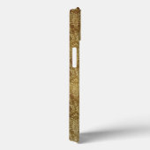 Rozen op Gold Damask Case-Mate iPhone Case (Achterkant / Rechts)