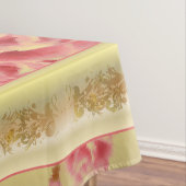 ROZEN OP GOLD ~ Tafelstof Tafelkleed (Voorbeeld)