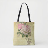 Rozen op goud Tote Bag (Voorkant)