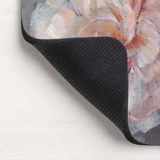 Rozen op grijs muismat (Hoek)