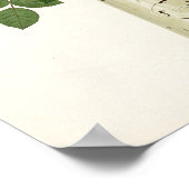 Rozen op oude melkkan- muurkunst poster (Hoek)