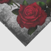 Rozen op papier met grijs grunge plaque deklaag (Detail)