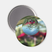 Rozen op Raindrops Magnet (Voorkant / Achterkant)