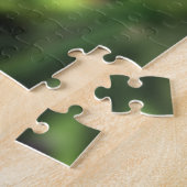 Rozen op Raindrops Puzzle Legpuzzel (Zijkant)