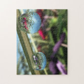 Rozen op Raindrops Puzzle Legpuzzel (Verticaal)