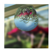 Rozen op regenval tegeltje (Voorkant)