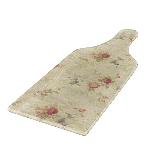 Rozen, oud patroon van noodlijdende stoffen Snijplank (Hoek)