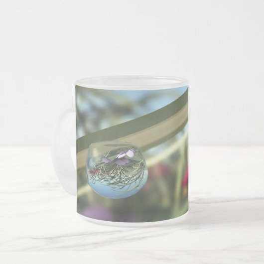 Rozen over de Mok van regendruppels (Voorkant links)