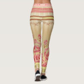 ROZEN OVER GOLD - LEGGINGS (Achterkant)