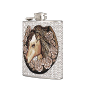 Rozen Paardenkolf Heupfles (Links)