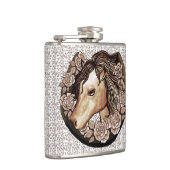 Rozen Paardenkolf Heupfles (Rechts)