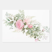 Rozen Papieren vellen verpakken (Voorkant)