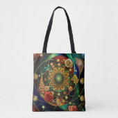 Rozen & Parels/Schoudertas: Tote Bag (Voorkant)