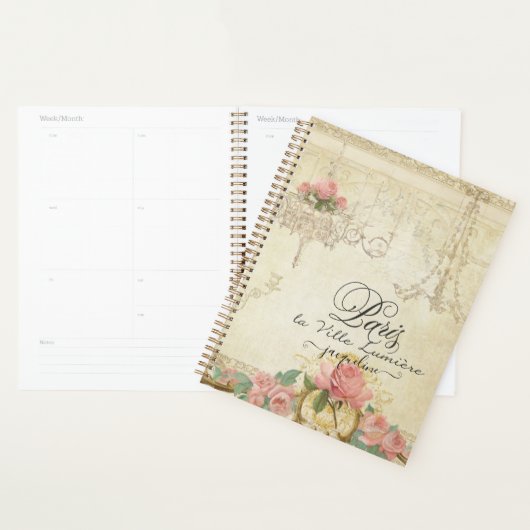 Rozen Paris Chandelier Elegant Bridal Wedding Planner (Display)