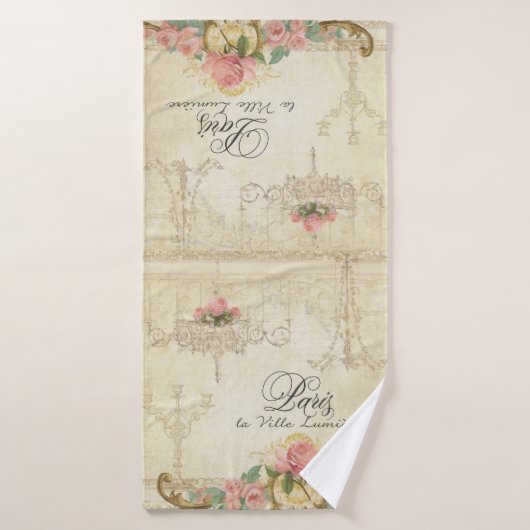 Rozen Paris Parisian Chandelier  Elegant Bad Handdoek (Badhanddoek)